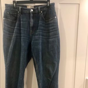 Everlane High Rise Straight Cheeky 31 Regular